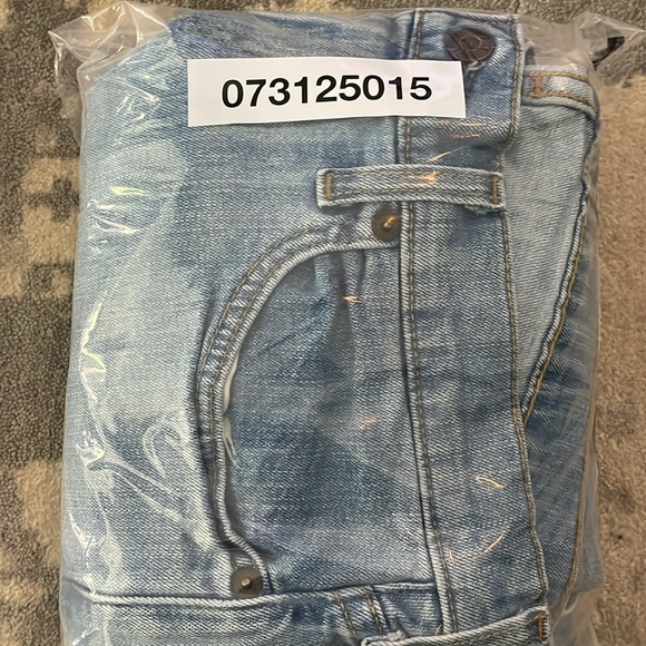 HOLLISTER Epic Flex Slim Straight Jeans Men’s 30X32 W34L32 Stone Wash Denim# - Picture 9 of 9